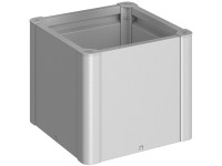 Biohort Vyvýšený záhon Belvedere Mini 50 stříbrný, 53 x 53 x 45 cm