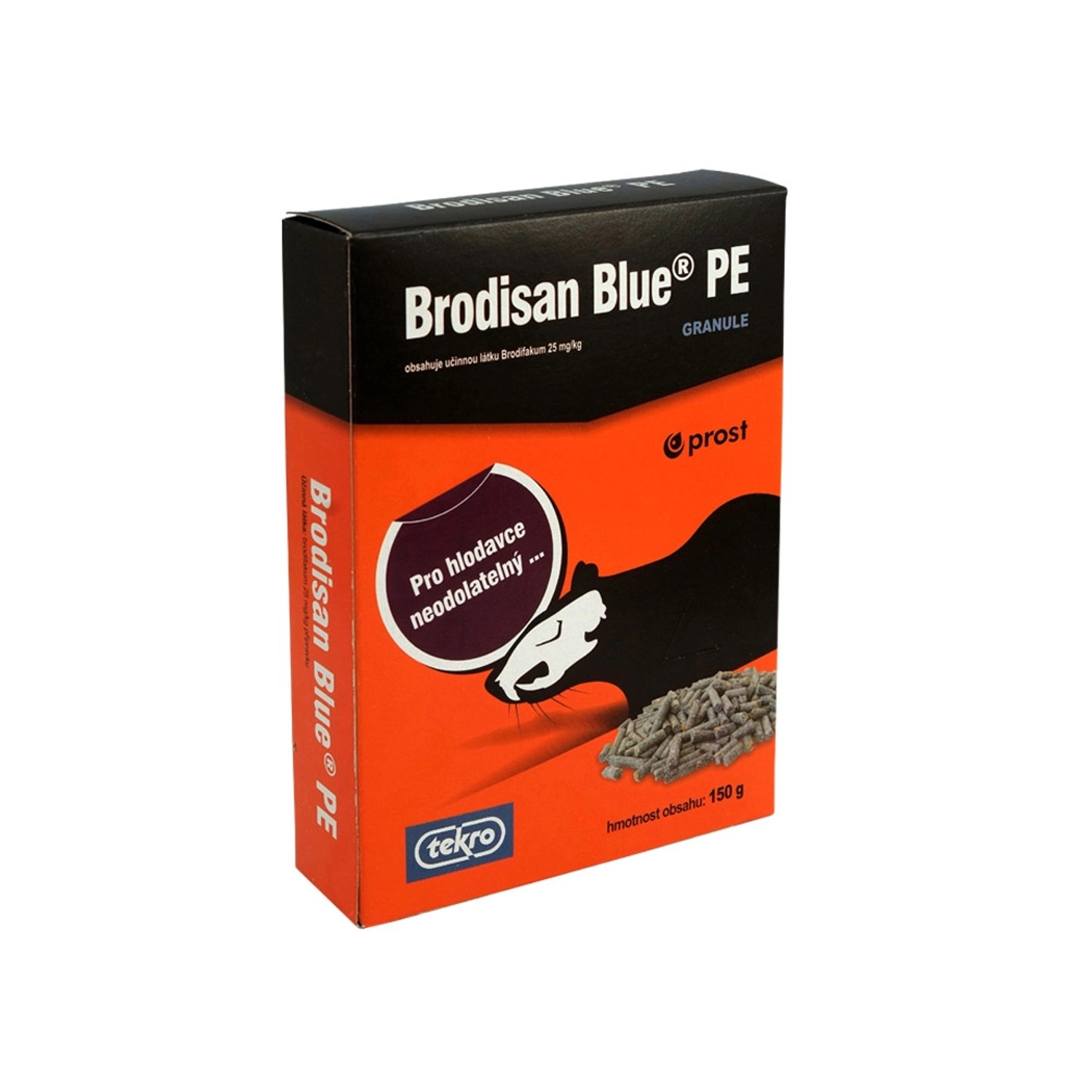 Brodisan Blue PE granule Rodenticid 150 g