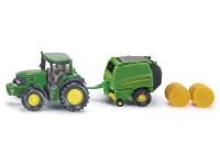 SIKU Kovový model Traktor John Deere s balíkovačkou SIKU Kovový model Traktor John Deere s balíkovačkou
