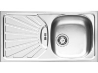 PYRAMIS Nerezový dřez ET78 MARGARITA 1B 1D hladký, 78 x 43,5 cm (92 mm) PYRAMIS Nerezový dřez ET78 MARGARITA 1B 1D hladký, 78 x 43,5 cm (92 mm)