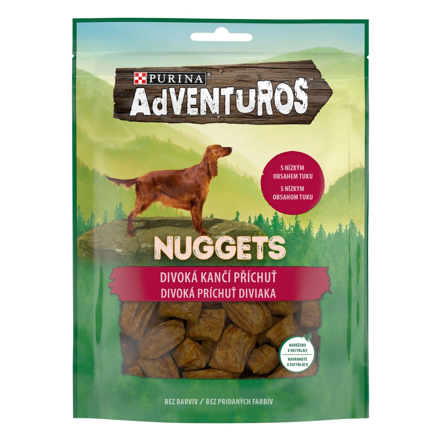 PURINA Adventuros Nuggets pamlsky pro psy kančí 90 g