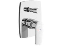 RAVAK Podomítková vanová/sprchová baterie Uni UN 061.00CR.O2, 2cestná, chrom