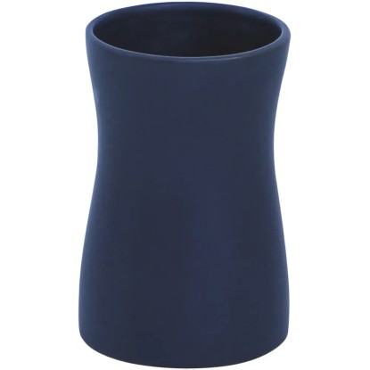 Kelímek na zubní kartáčky Palma keramický černý