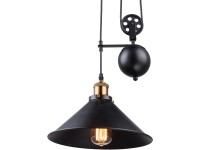GLOBO Závěsné svítidlo LENIUS, E27, černé-staromosazné, pr. 30 x 180 cm GLOBO Závěsné svítidlo LENIUS, E27, černé-staromosazné, pr. 30 x 180 cm