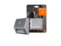 Ledvance Bateriové LED noční světlo Nightlux STAIR Silver 0,25W 10lm 4000K