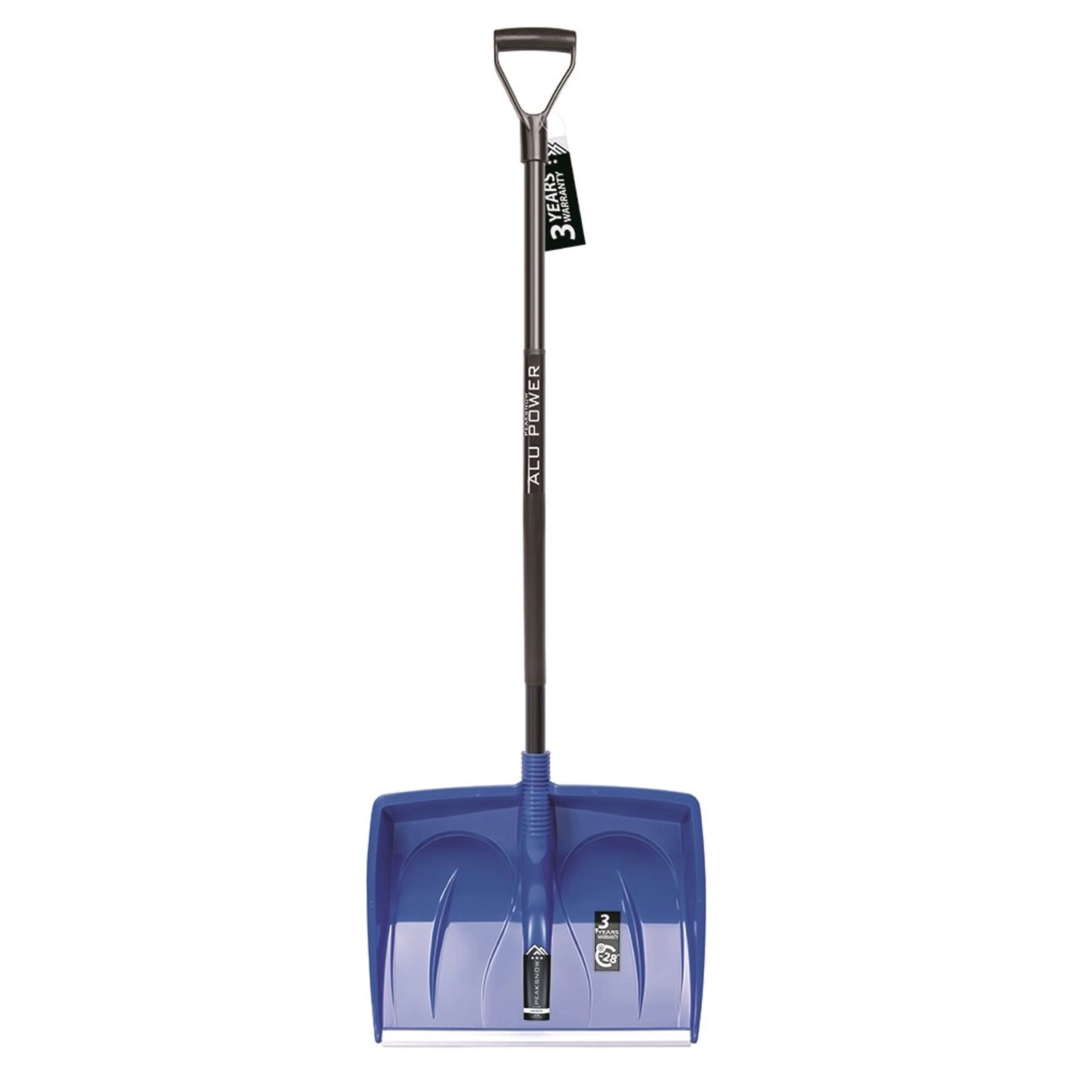 Prosperplast Hrablo na sníh Ergometal, modrá, 50,5 x 38,5 cm