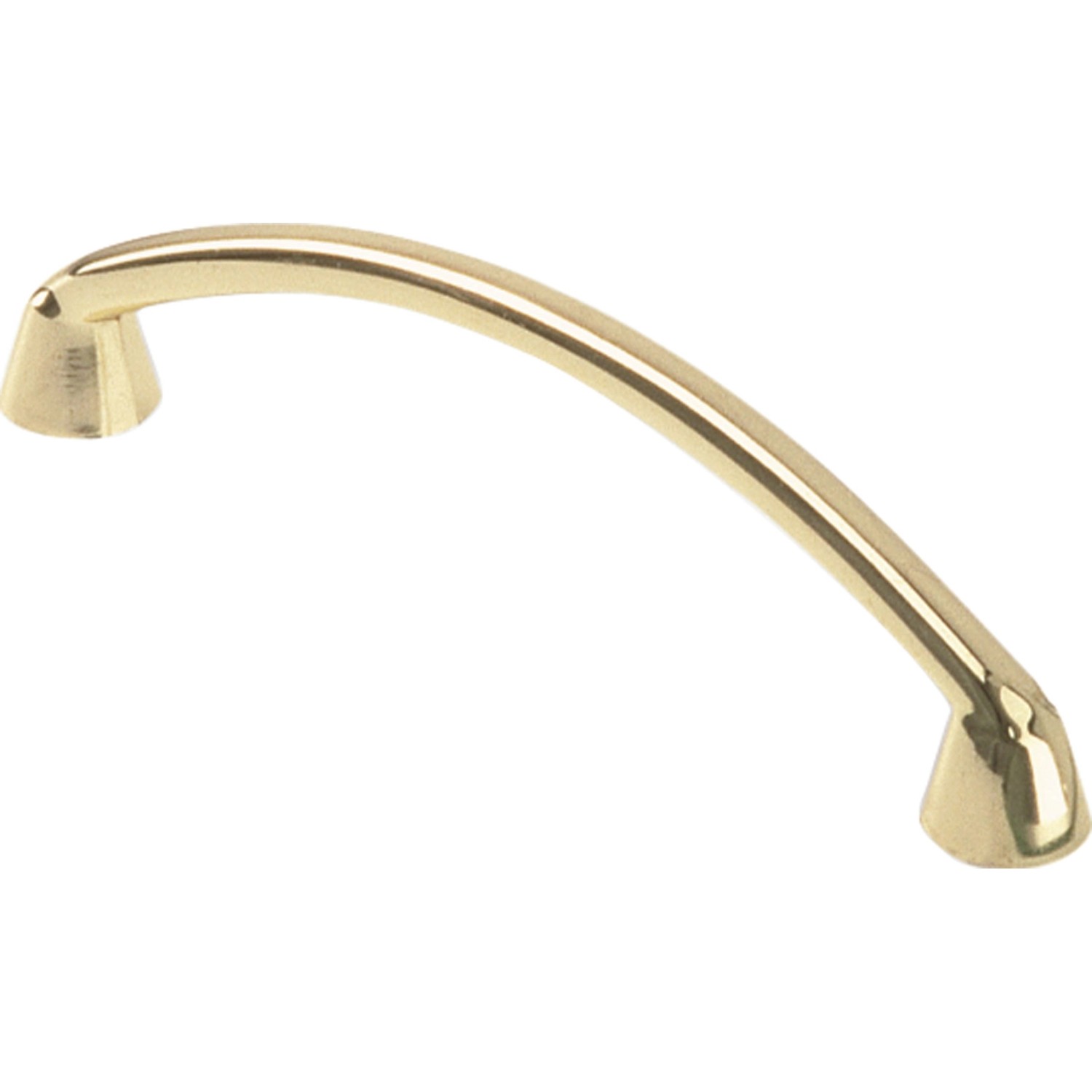 Úchyt 912 mosazný lesklý 21 mm x 73 mm x 9 mm