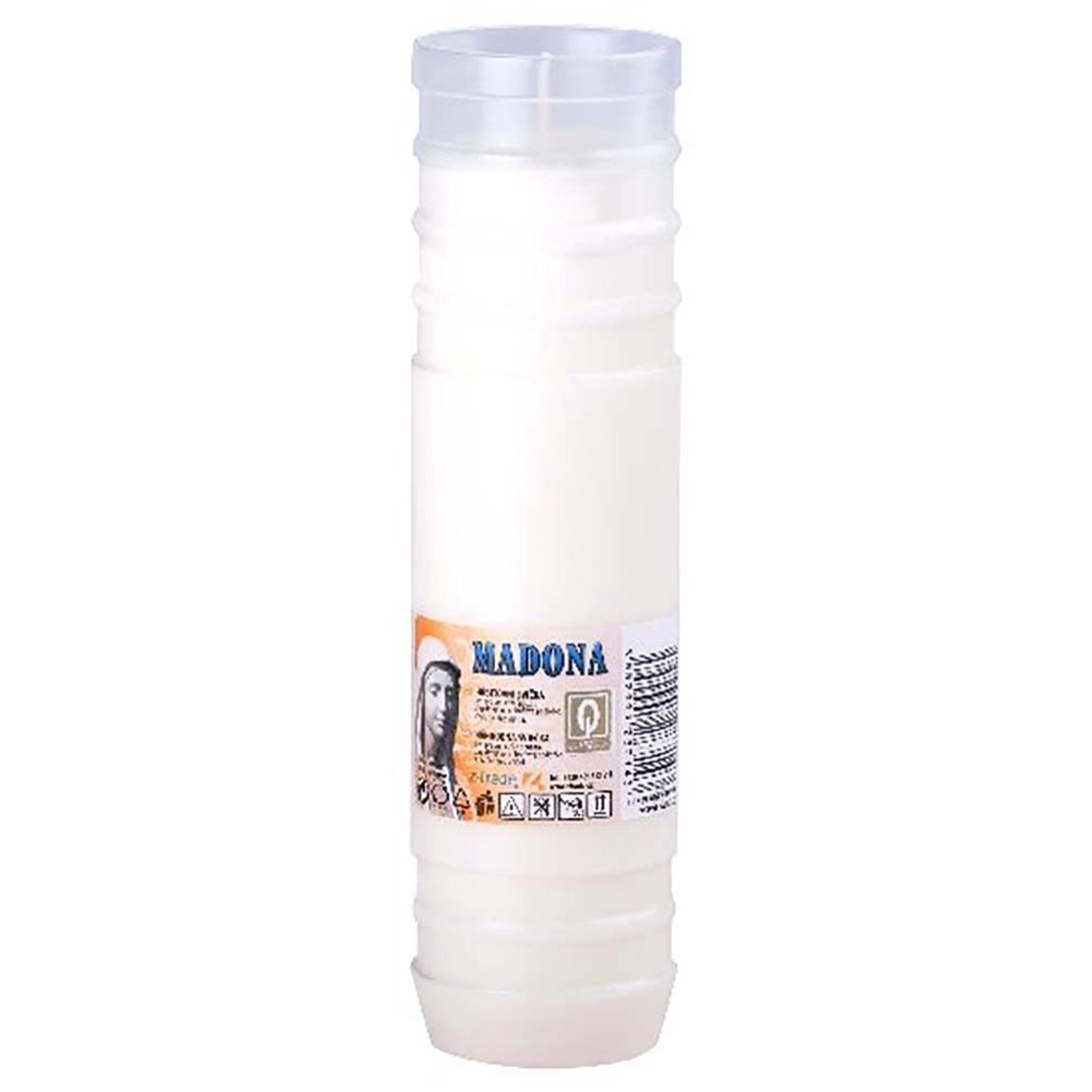 Litá náplň do hřbitovní lampy Madona, bílá, 460 g