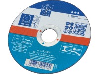 LUX-TOOLS Řezný kotouč vyztužený tkaninou Classic na kov, pr. 115 x 1 mm