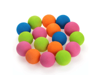 Olala Pets Míček jednobarevný 4 cm, 4 ks