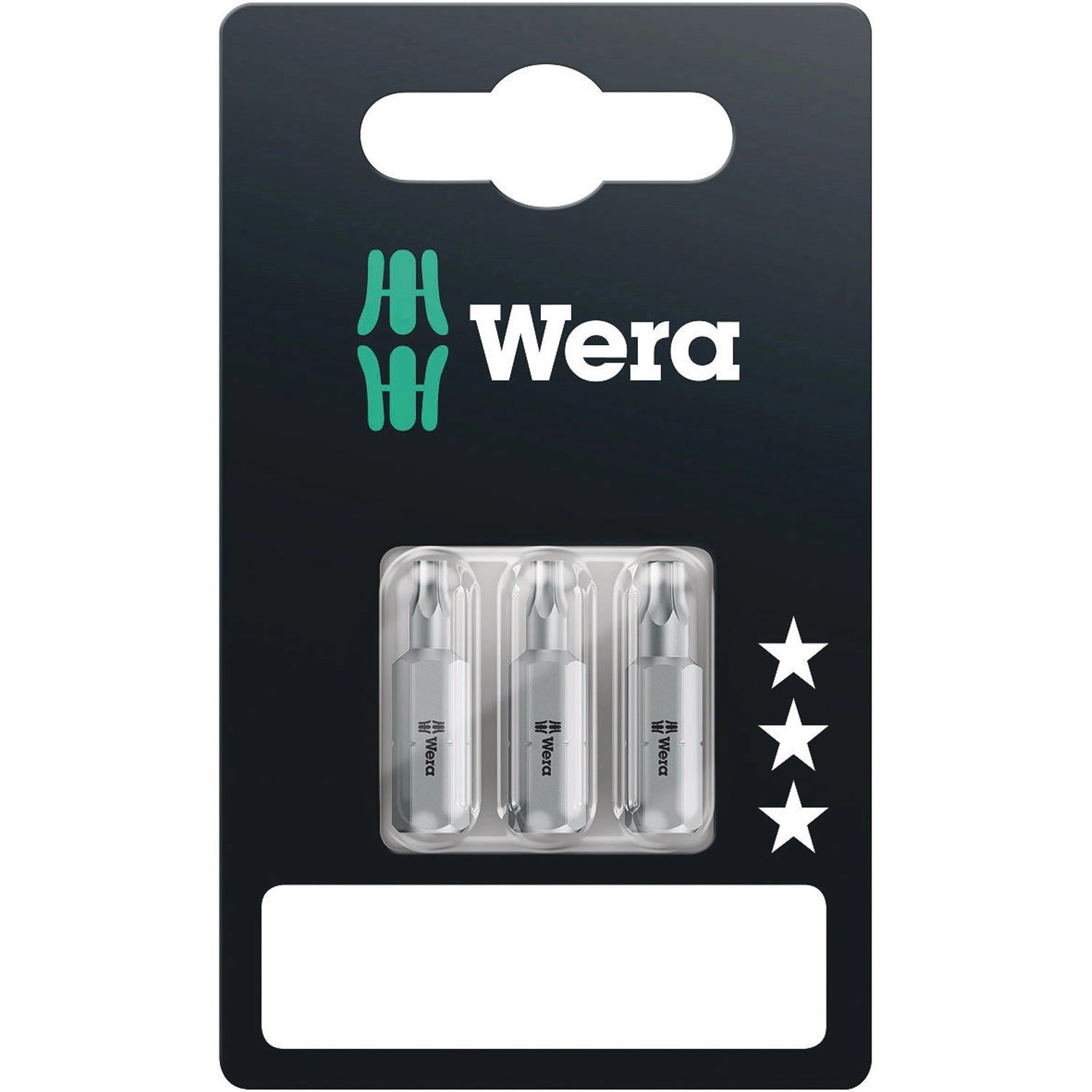 Wera Sada bitů Torx 867/1 TX10 + TX15 + TX20 x 25 mm, 3 ks