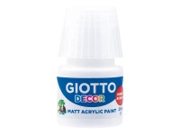 GIOTTO Akrylová barva Decor Acrylic MATT bílá, 25 ml GIOTTO Akrylová barva Decor Acrylic MATT bílá, 25 ml