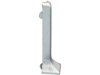 Fuchs Design Hliníkový sokl - vnější roh, stříbrný matný, 6 cm Fuchs Design Hliníkový sokl - vnější roh, stříbrný matný, 6 cm