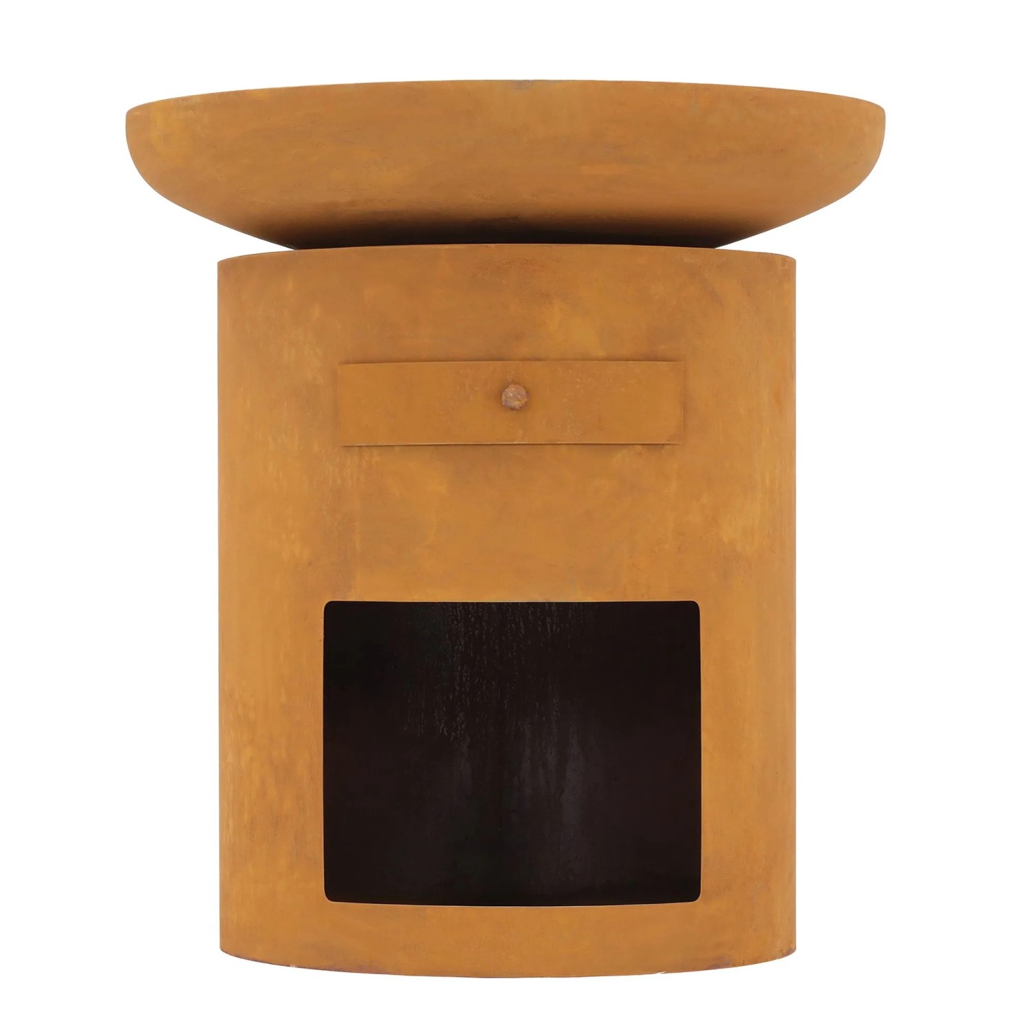 Buschbeck Gril typu plancha Sioux XL, rezavá, pr. 80 x 88 cm