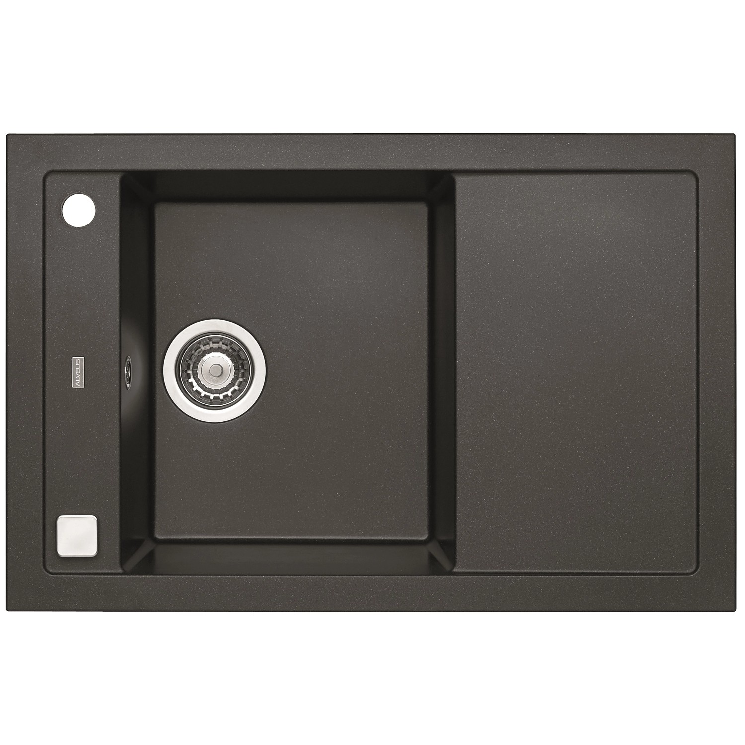 Alveus Granitový dřez Formic 30, twilight, 76 x 50 cm