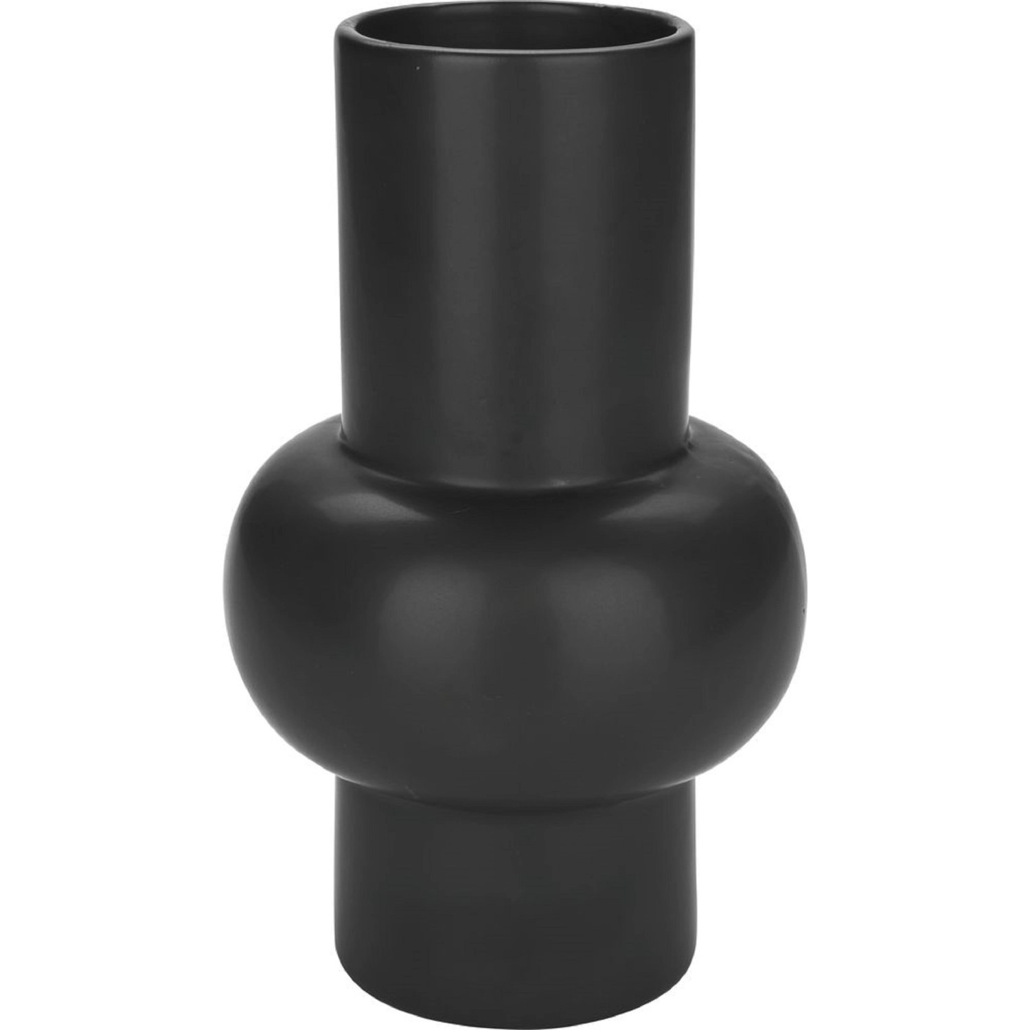 Váza keramická černá