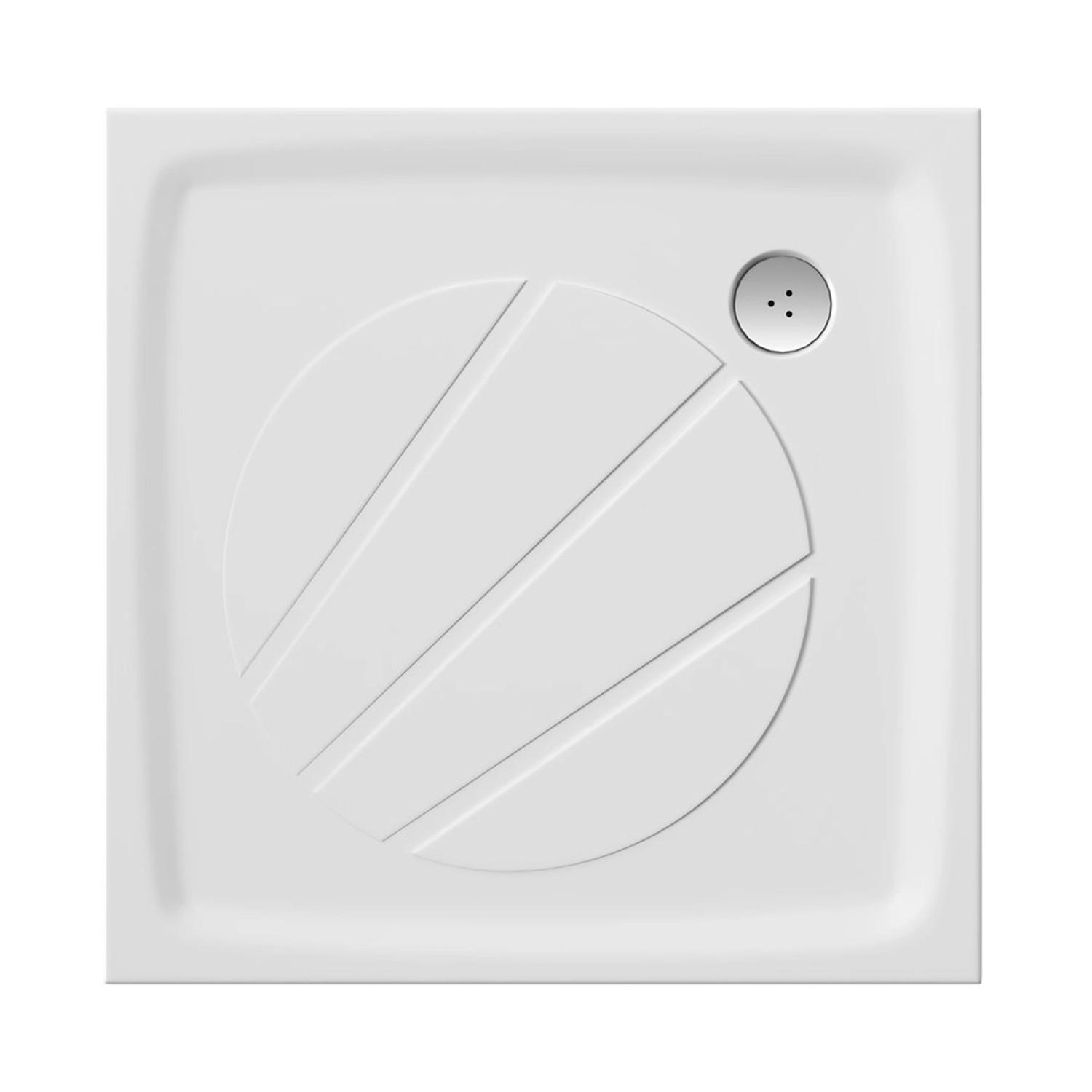 Ravak Perseus sprchová vanička čtvercová 90x90 cm litý mramor xa037701010 PER90PRO0