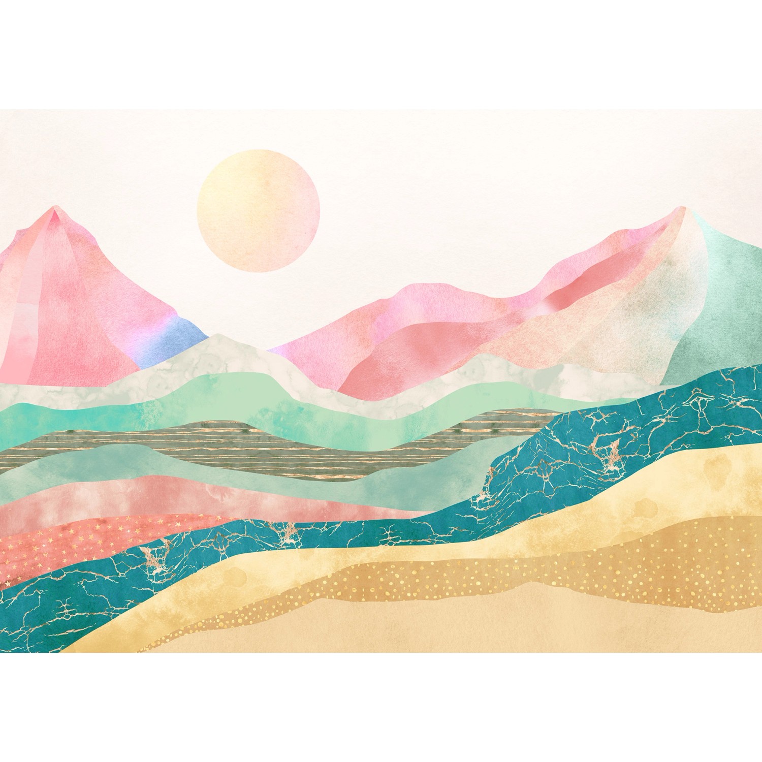 Komar Vliesová fototapeta Holy Mountain 350 x 250 cm