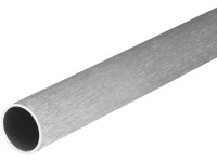 Arcansas Kulatá trubka hliníková stříbrná eloxovaná kartáčovaná pr. 16 x 1000 mm