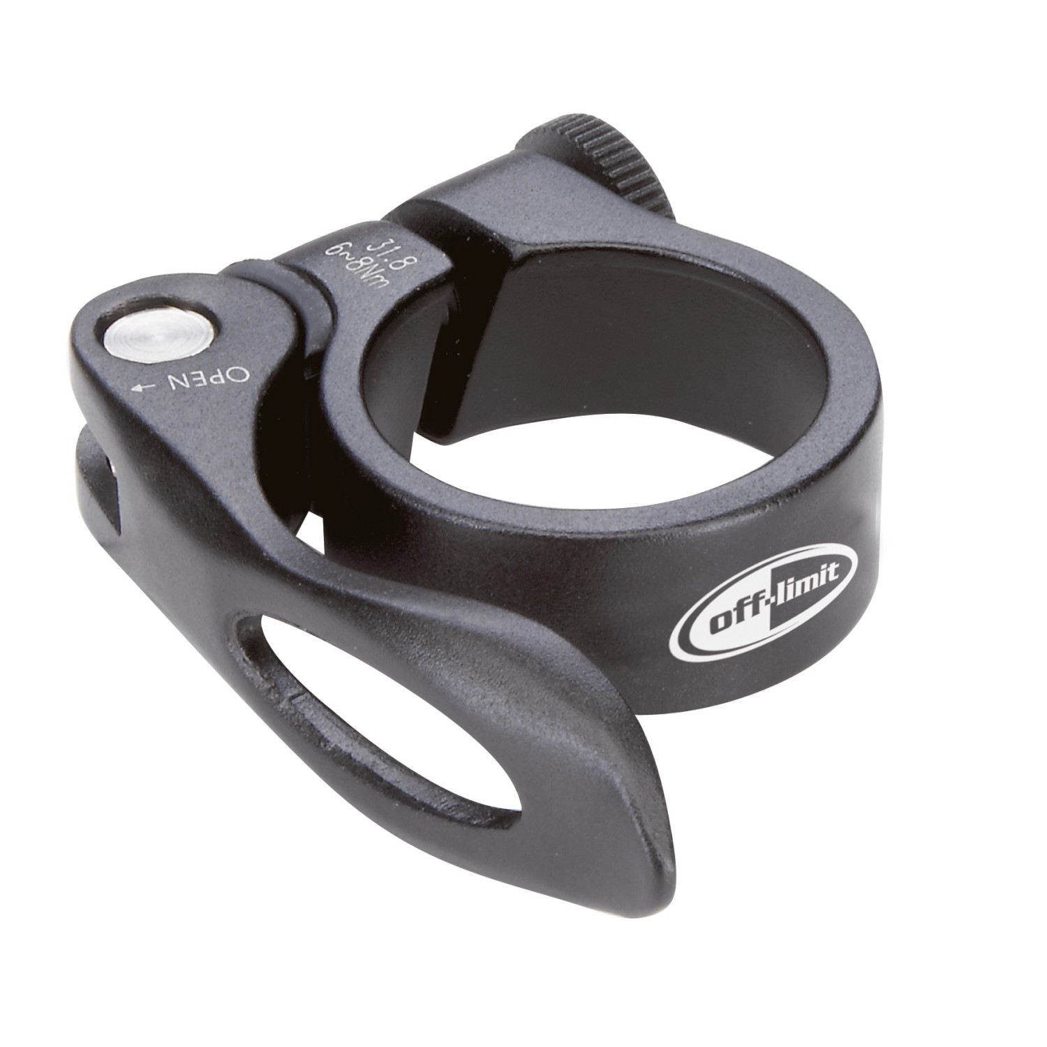Off-Limit Objímka pod sedlo jízdního kola hliník černá
