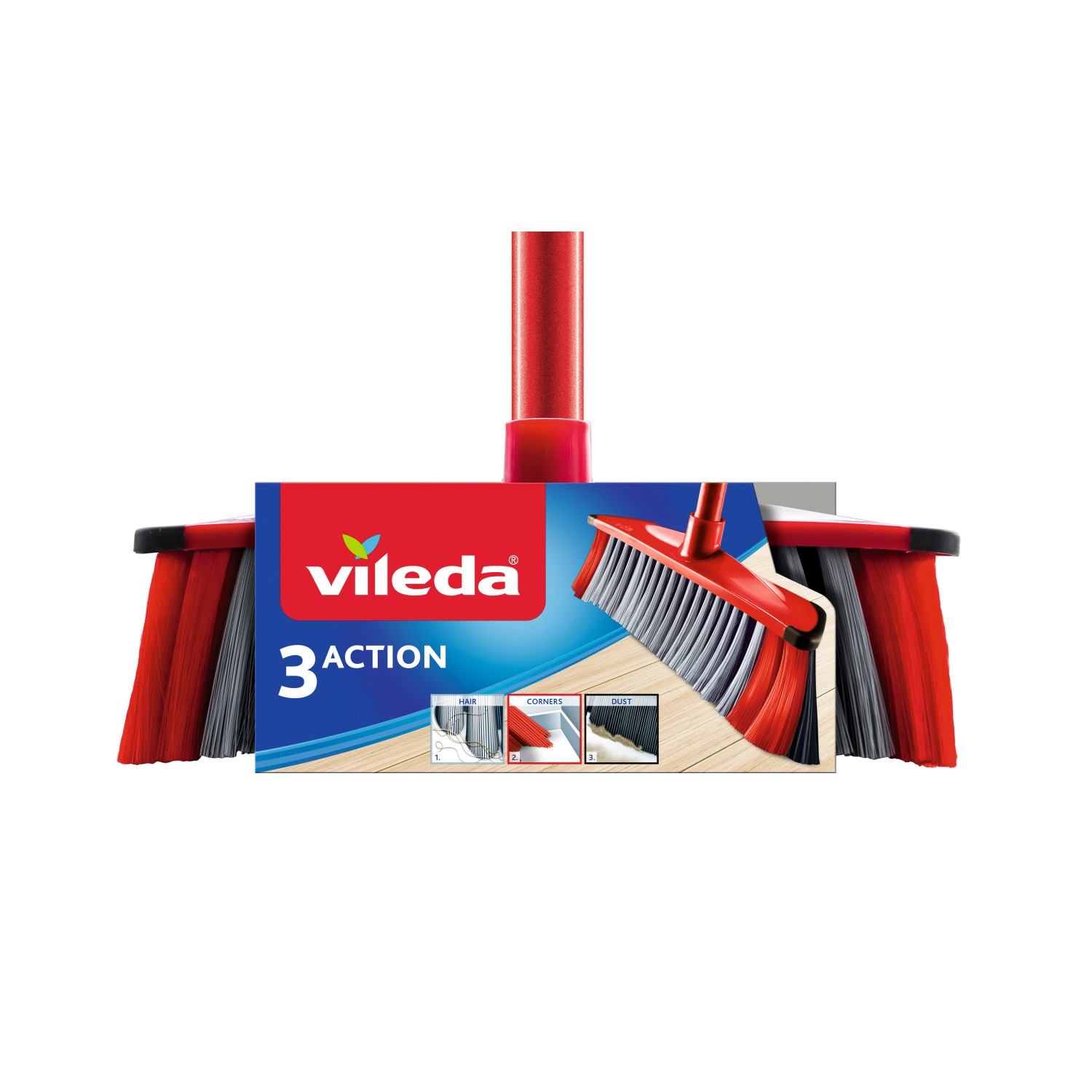 Vileda 3 Action - smeták s holí