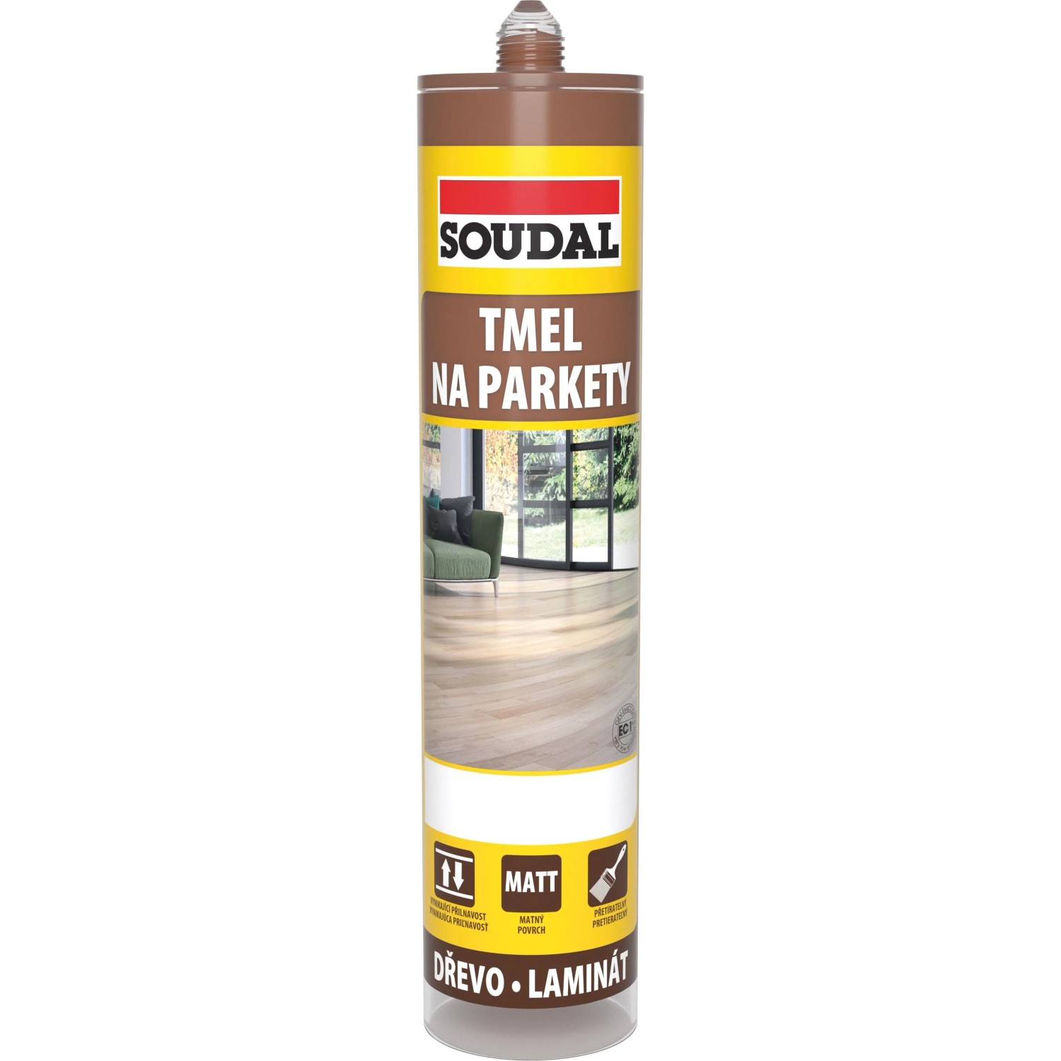 Soudal Tmel na parkety teak 280 ml
