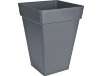 elho Květináč Loft Urban Square High antracitový 30 x 41 x 29 cm