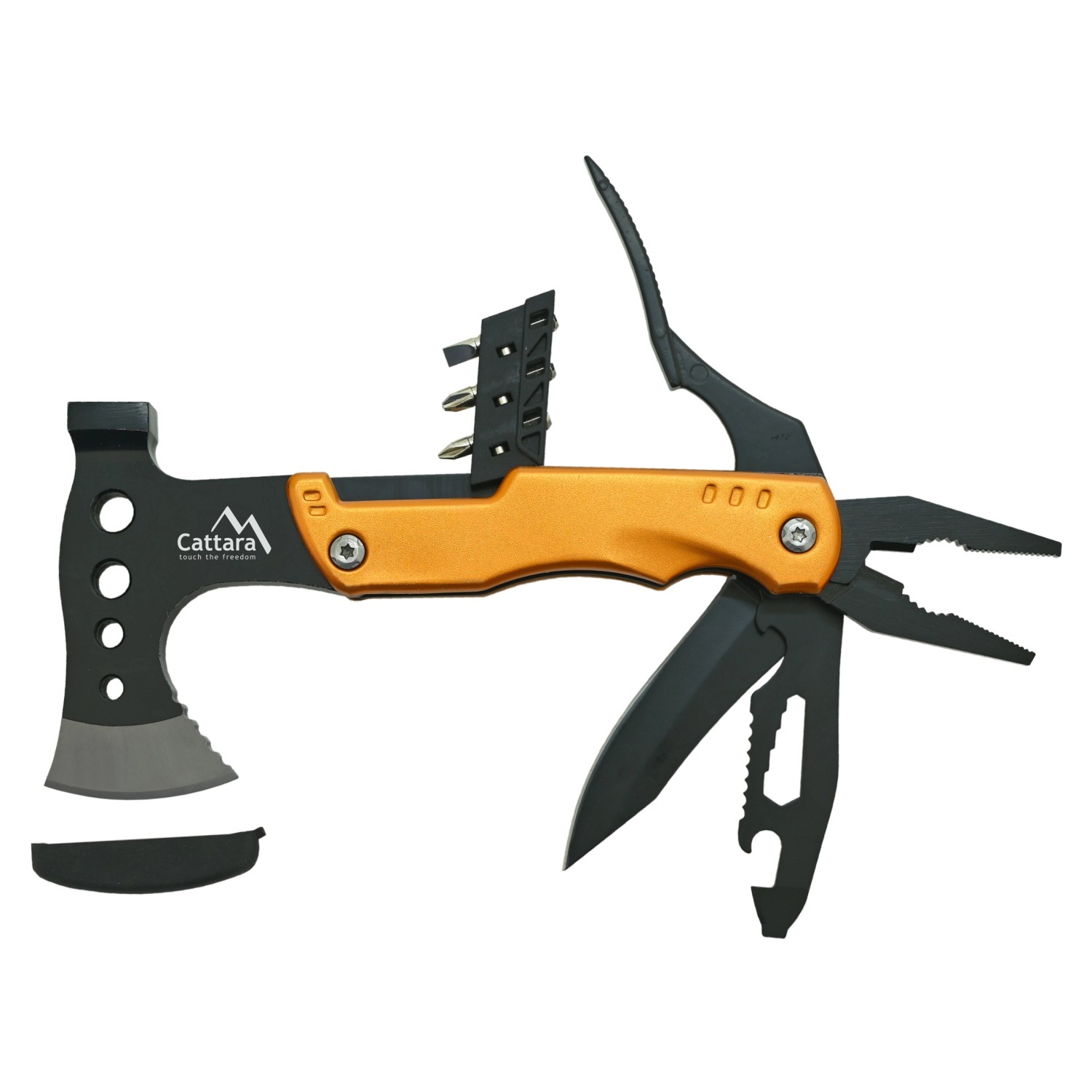 Cattara Multifunkční nůž/sekerka MULTI AXE 15v1, 17,5 cm