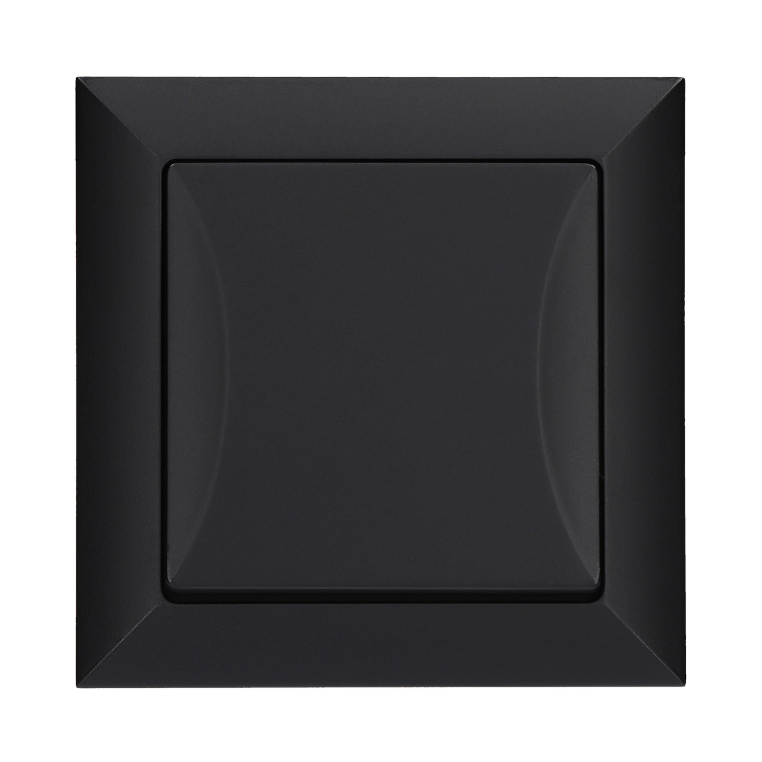 Vypínač 1 pólový Pola, černá