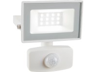 BWO LED reflektor 10 W 900 lm 5000 K IP44 bílý 12 x 9 x 5 cm s detektorem pohybu