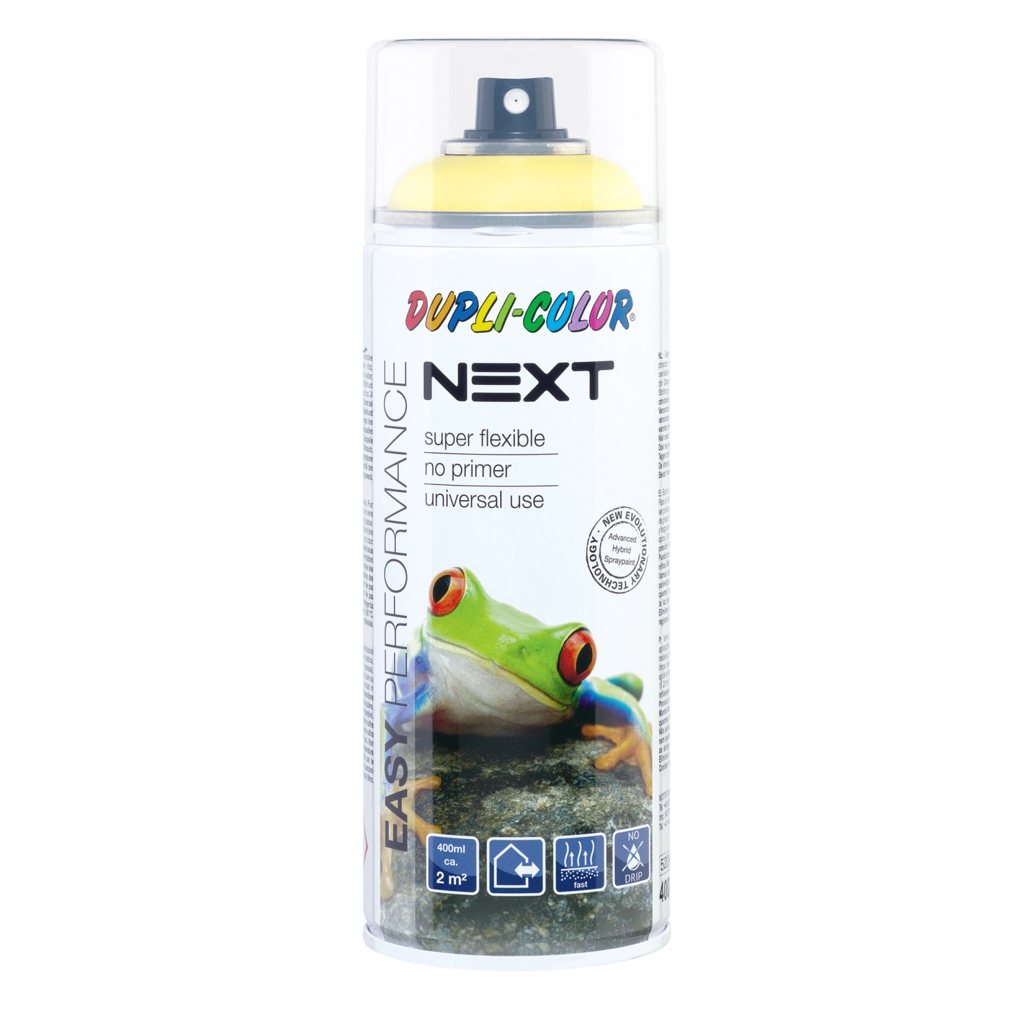 DUPLI-COLOR Univerzální lak ve spreji NEXT žlutá Dublin 400 ml