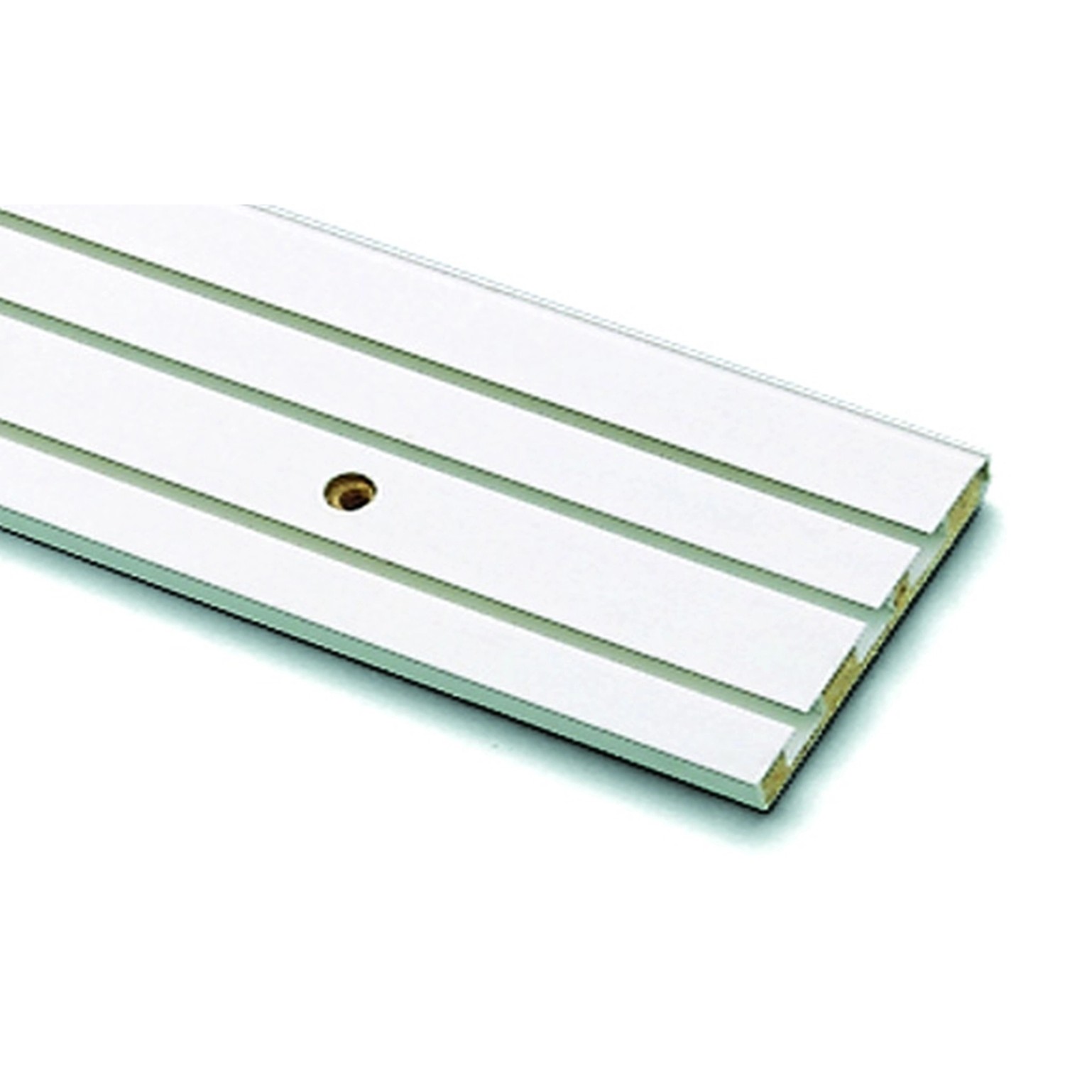 Gardinia Záclonová kolejnička třídrážková GE3 bílá 180 cm