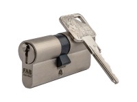 FAB Cylindrická vložka FAB3HOME 30/30, RC3/BT3, 6 klíčů, satén nikl, blister