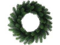 BWO Vánoční umělý věnec jedlový zelený 46x větev, pr. 35 cm