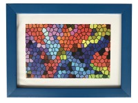 Bondecor Fotorámeček plastový, lišta 16/11 mm, modrý, 10 x 15 cm Bondecor Fotorámeček plastový, lišta 16/11 mm, modrý, 10 x 15 cm