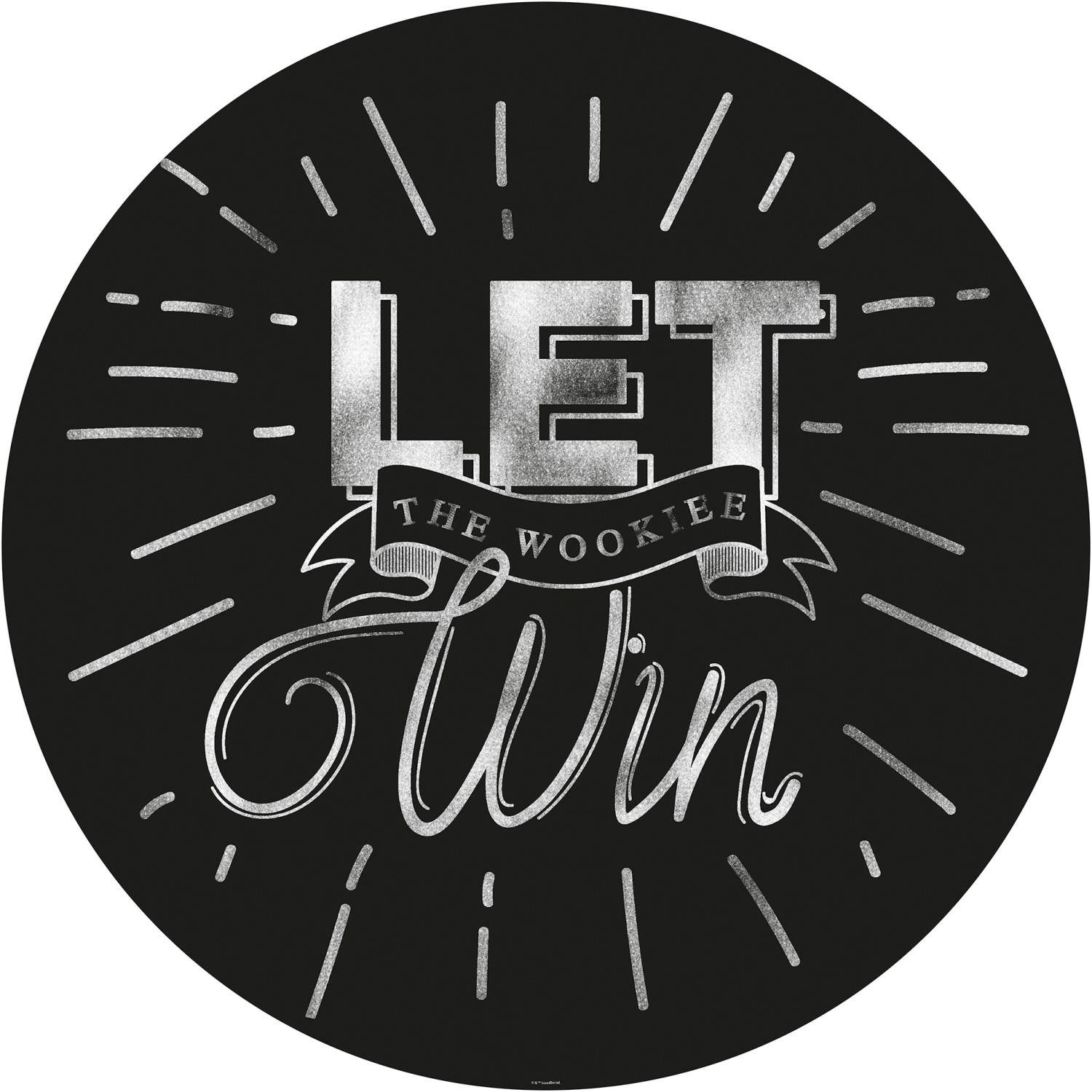 Komar Samolepicí vliesová fototapeta Dot Star Wars Wookie Win pr. 125 cm