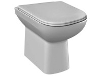 Jika Klozet Deep samostatně stojící kapotovaný ke zdi