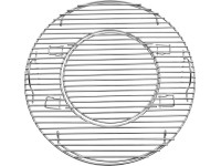 Grilovací rošt pro Jamestown gril na dřevěné uhlí Dexter XL průměr 54 cm černý