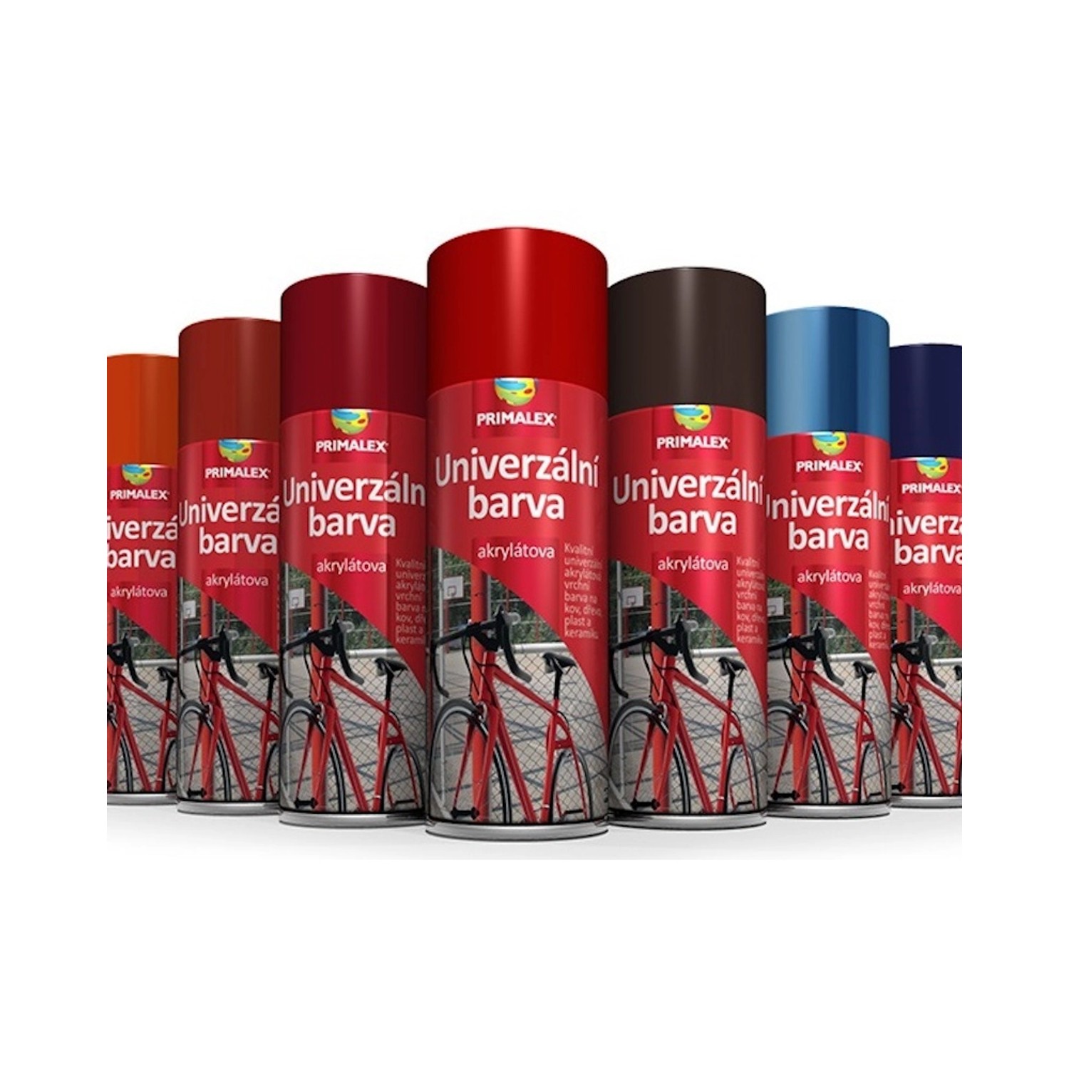 Primalex Sprej RAL 9005 černá lesk  400ml