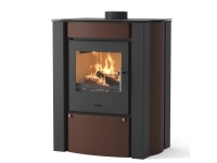 HS Flamingo Krbová kamna AMOS hnědá-sametová 690 x 855 x 492 mm HS Flamingo Krbová kamna AMOS hnědá-sametová 690 x 855 x 492 mm