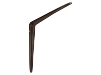 Konzole Ina hnědá, zátěž 30 kg, 300 x 250 mm Konzole Ina hnědá, zátěž 30 kg, 300 x 250 mm