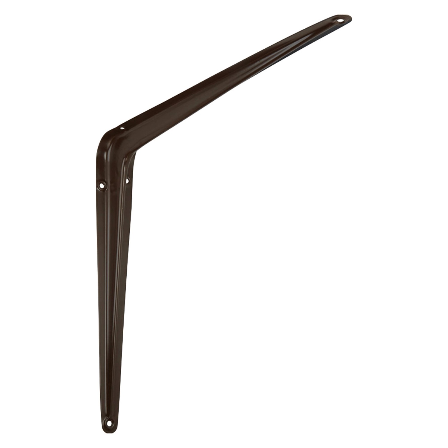 Konzole Ina hnědá, zátěž 30 kg, 350 x 300 mm