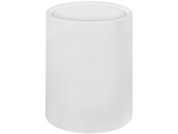 Wenko Koupelnový odpadkový koš Atri s výkyvným víkem, bílá, 6 l