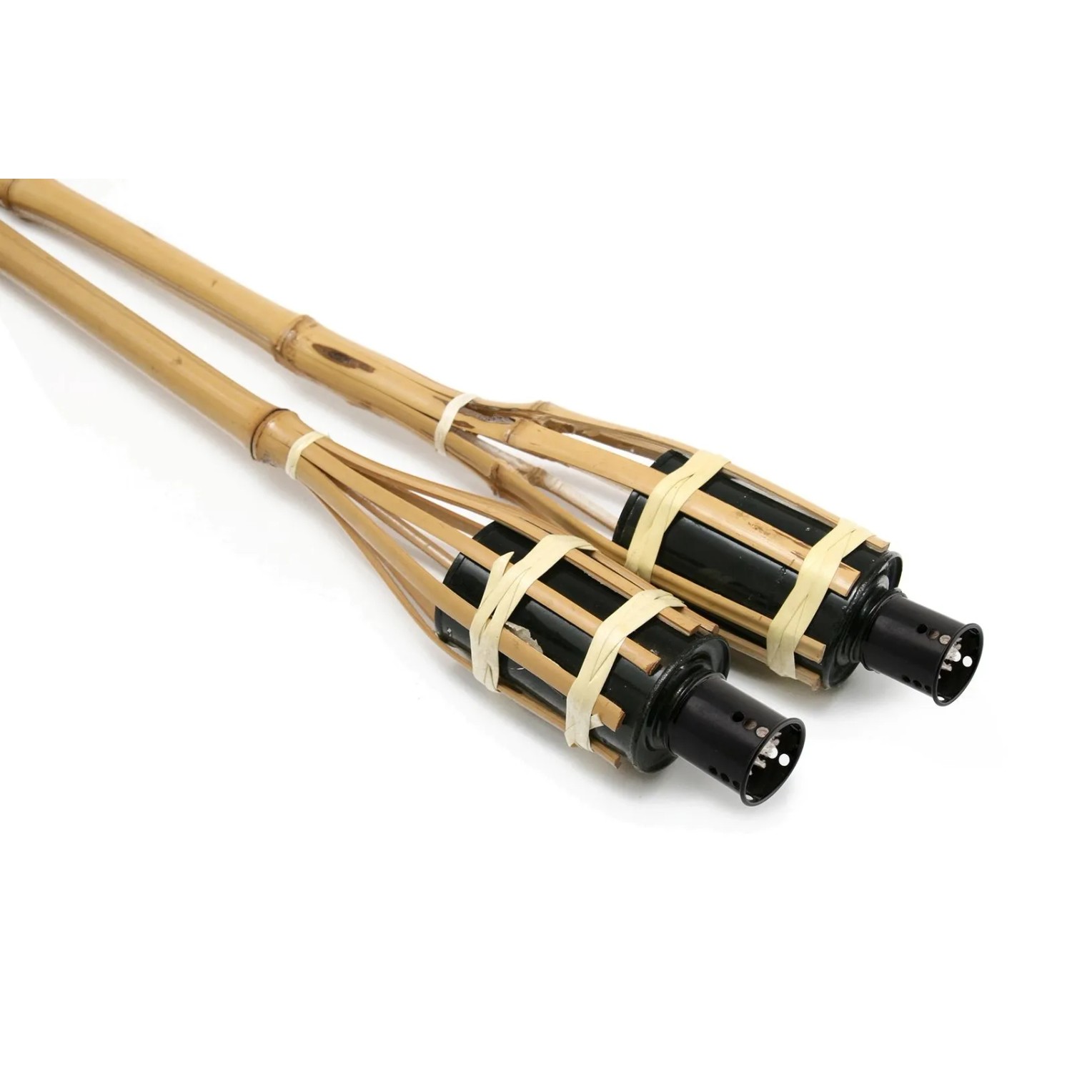 M.A.T. Louč bambusová s černou nádobkou 120 cm