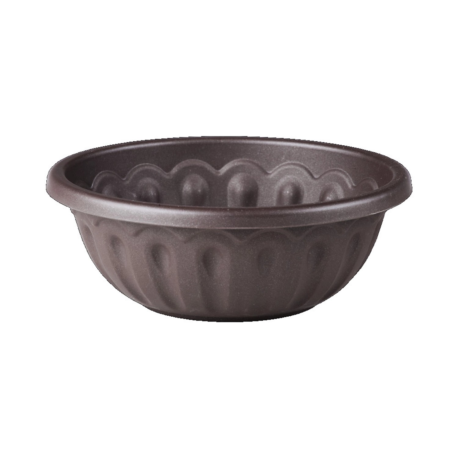 Plastia Žardina Lea, čokoláda, pr. 18 cm