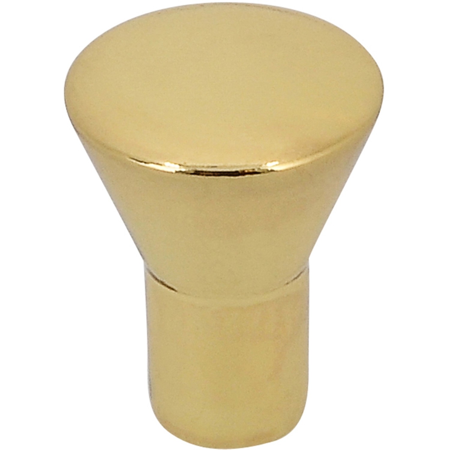 Siro Nábytkový knoflík 819 kov mosazná barva lesklý průměr 16 mm