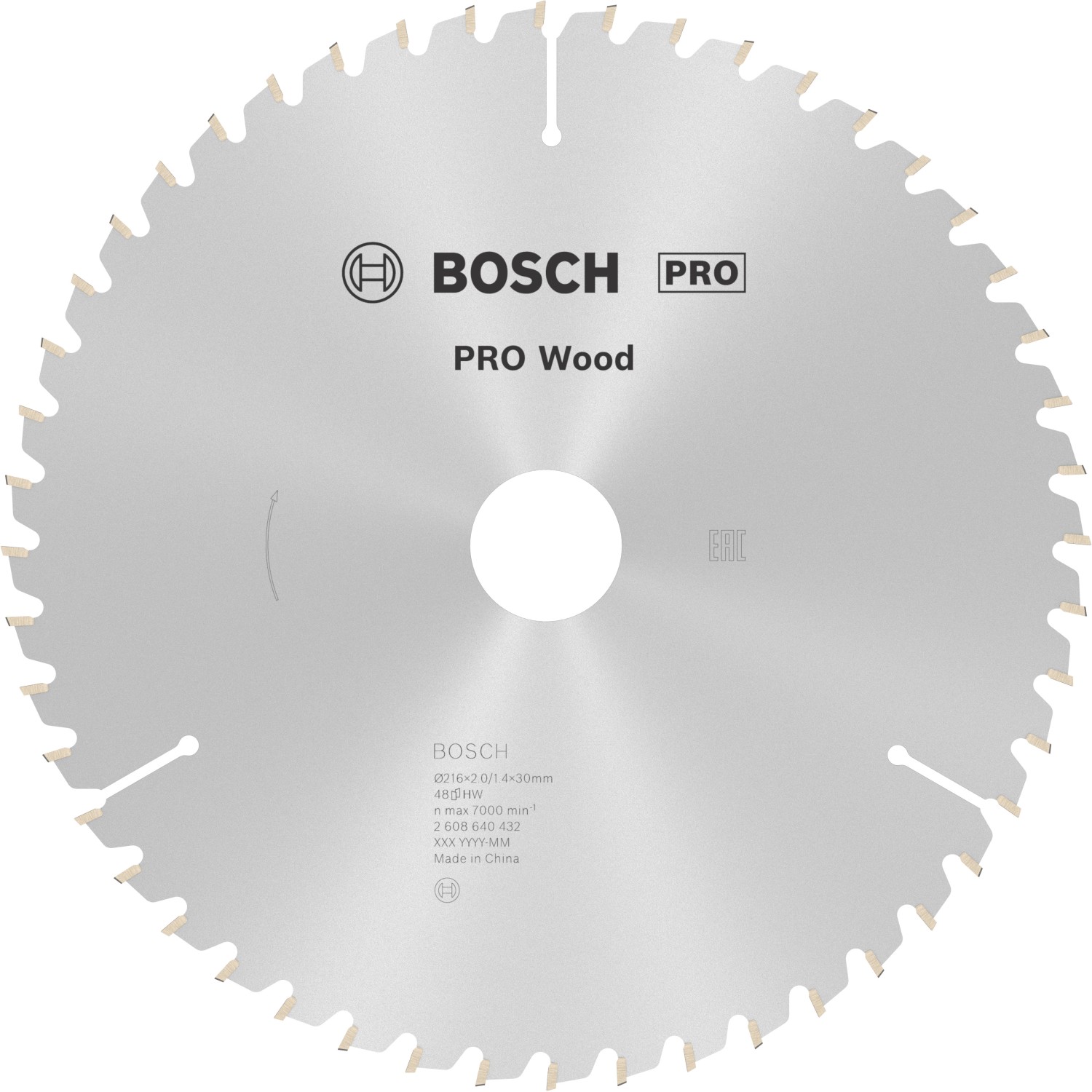Kotouč pilový Bosch Optiline Wood 216×30×2 mm 48 z.