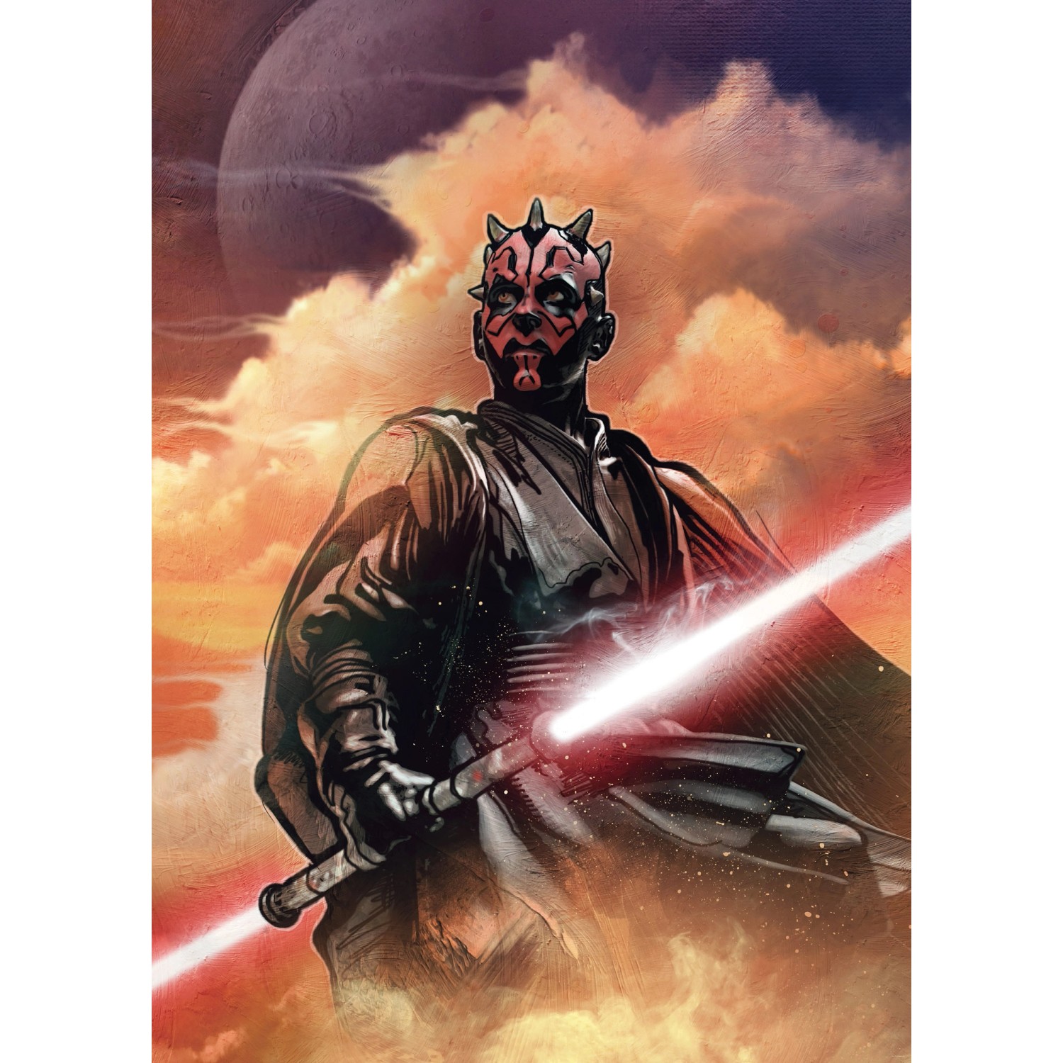 Komar Vliesová fototapeta Star Wars Classic Darth Maul 200 x 280 cm