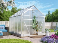 Vitavia Skleník Apollo 5000 vč. základny, HKP 4 mm, hliník, 193 x 257 cm