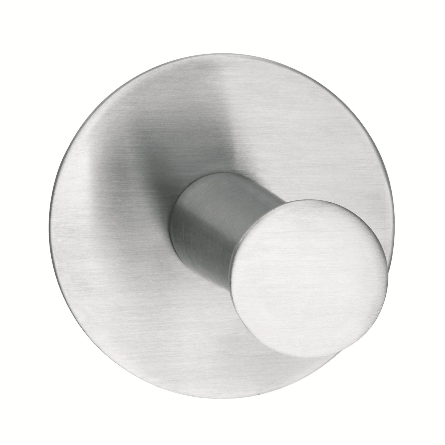 tesa Háček Powerbutton Classic kruhový, nerez ocel